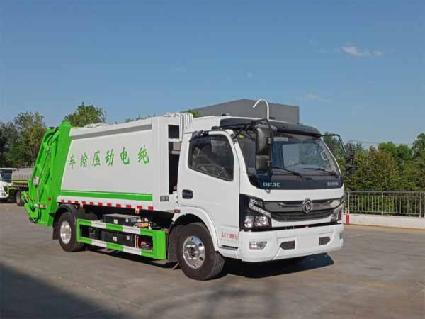 6方純電動(dòng)壓縮式垃圾車(chē)