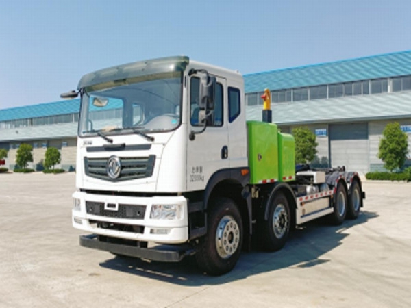12-20立方純電動(dòng)車廂可卸式垃圾車