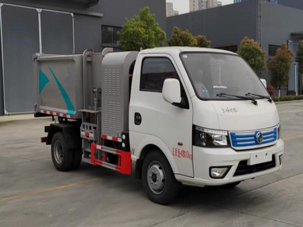 側(cè)掛電動(dòng)自裝卸式垃圾車(chē)